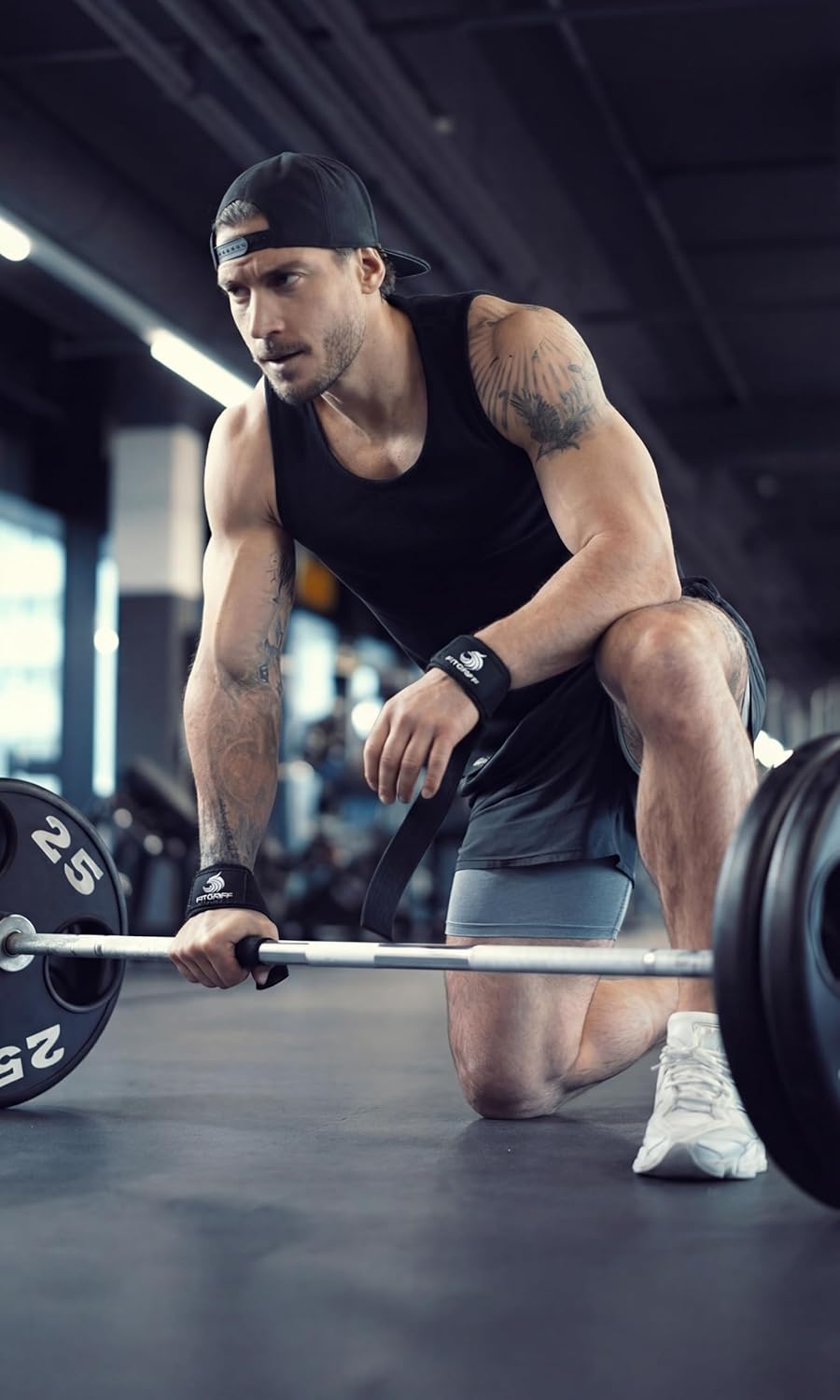 Fitgriff® Zughilfen (Gepolstert) Für Krafttraining, Bodybuilding, Fitness - Kreuzheben Gurte - Lifting Straps - Für Frauen Und Männer