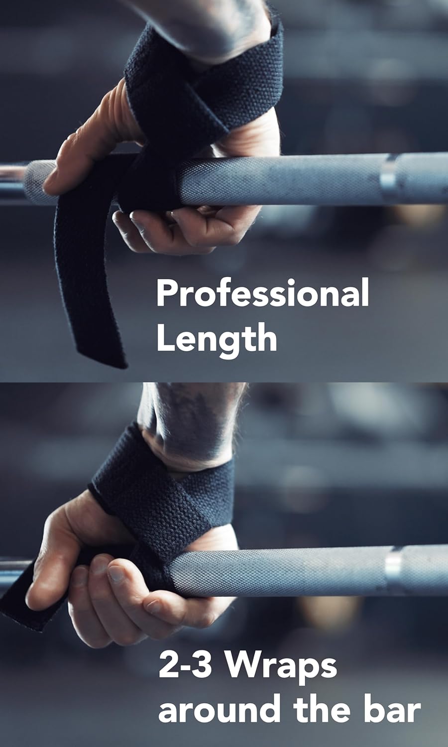 Fitgriff® Zughilfen (Gepolstert) Für Krafttraining, Bodybuilding, Fitness - Kreuzheben Gurte - Lifting Straps - Für Frauen Und Männer