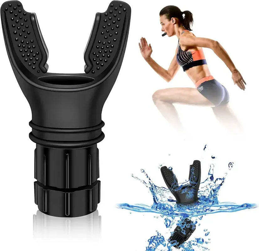 Portable Adjustable Resistance Breathing Trainer - Boost Lung Strength & Endurance, Lightweight & Easy to Clean